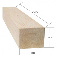 30 х 40 х 3000