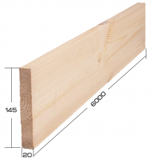 20 х 145 х 6000